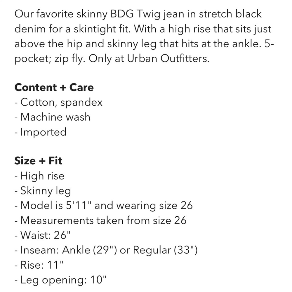 BDG High Rise Jeans - Picture 8 of 8